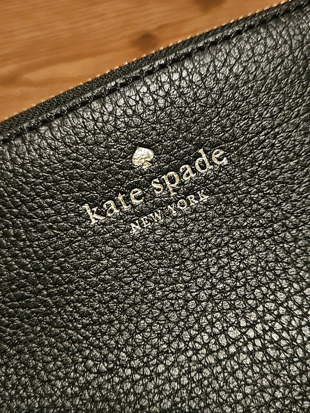 Kate Spade Black Pebbled Leather Crossbody Bag - Picture 5 of 13